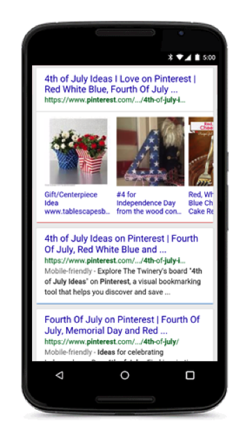 Google Mobile Search News Carousel Gets More Social