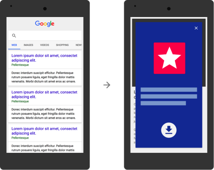 Giant Mobile Ads for Apps Will Now Lead to Lower Search Engine Rankings