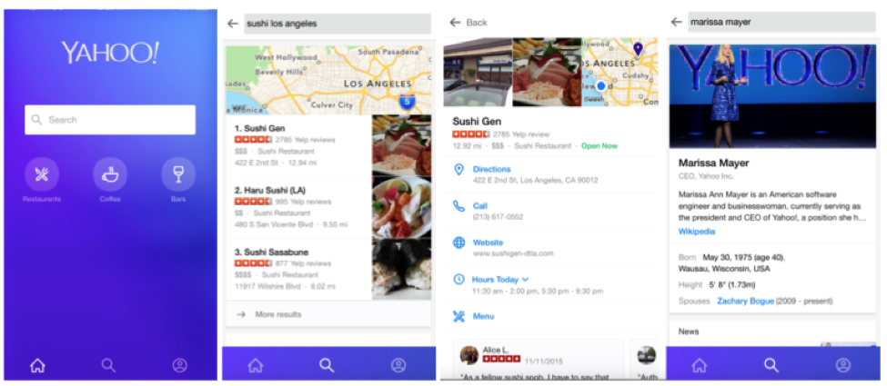Yahoo Introduces Updated Search App for iPhone