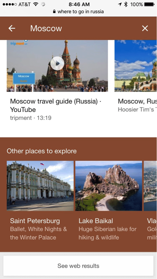 Google Revamps Mobile Travel Search Results