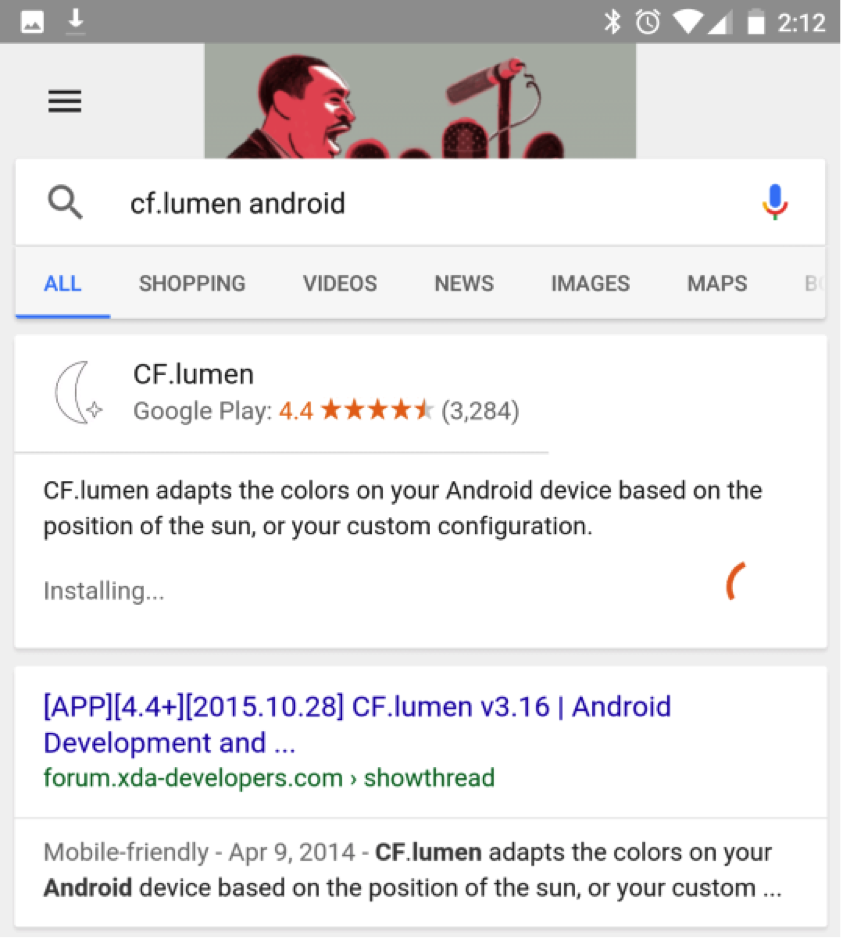 Google’s Search Results Now Allows Direct Installation of Android Apps