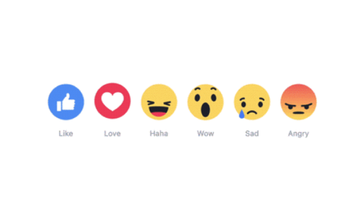Facebook Reactions Emojis