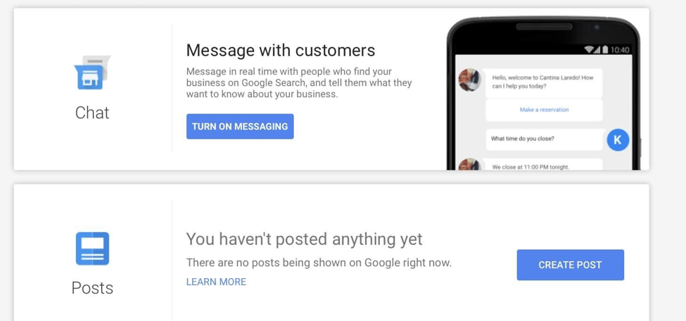 Google Business Messaging